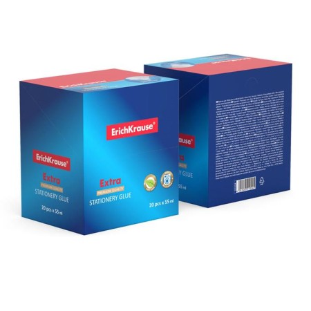 Chancellery Erichkrause, 50 ml, with a soft silicone applicator, is suitable for paper, frost -resistant-4