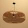Ceiling Lamp from the rattan "Pearl", 1 × 120 W, E27, 80 × 80 × 40 cm