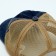 Baby cap for a boy with a Never, jeans, rr, 52-54 5-7 years