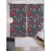 Photostes "New Year's Pattern with Poinsettia", Saten, size 145x265 cm, 2 pcs