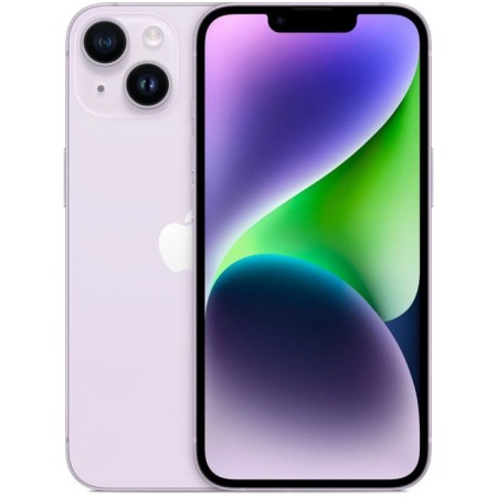 Smartphone Apple A2884 iPhone 14 128GB 6GB Violet Monoblok 3G 2SIM 6.1 "1170x2532 iOS 17 12MPIX