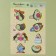 Avococed-shaped sticker, 14 × 21 cm