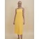 Female dress, size Xs, yellow color