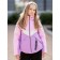 Jacket for girls, height 122 cm, lilac color