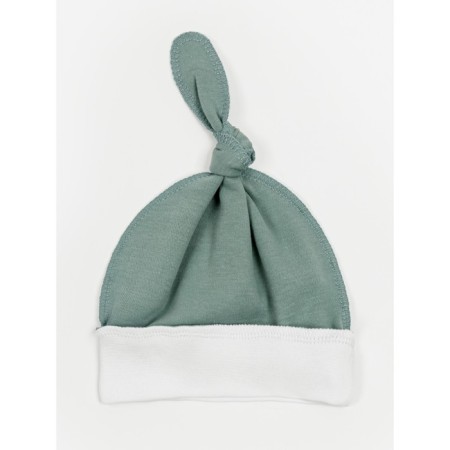 Lightning diaper with a hat with a hat Nature Essence, size 68-74, green color-7