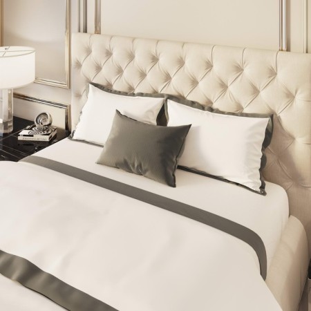 Bed linen 1.5 joint venture Sofi de Marko “Fleur No. 4”, size 180x230 cm, 160x220 cm, 50x70 cm - 2 pcs-1