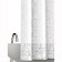 Prisma bathroom curtains, 180 × 200 cm, PVC, white color
