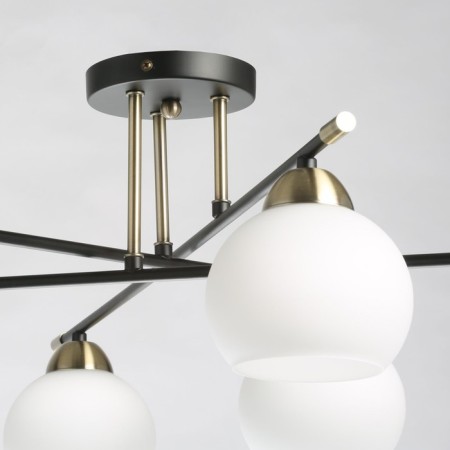 Hamburg chandelier, size 94x28x94 cm, 240W 6xe27-9