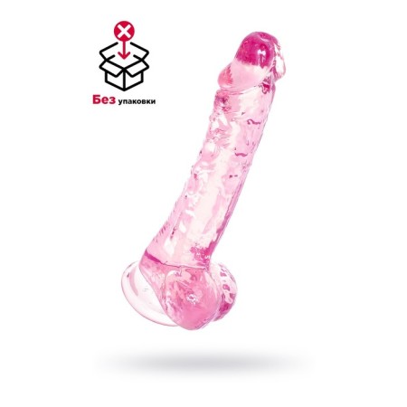 Falloimitator Realistic, TPE, 19 cm, pink color