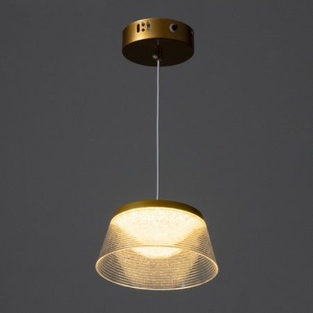 Bayerlux lamp "Dzeta" LED 24W 3000-6000K gold 18.5x18.5x9 cm-2