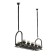 Sommelier chandelier 10he27 40w Black 83x30x40-140cm