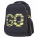Frame backpack 38 x 29 x 17 cm, Hatber Ergonomic Light, Go! Black/yellow nrk_85032
