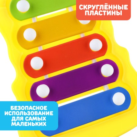 Figure metallophone "Smeshariki", Mix colors-2
