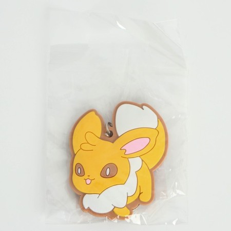 Key keychain, rubber, anime "Milash", 6 x 4.9 cm-5
