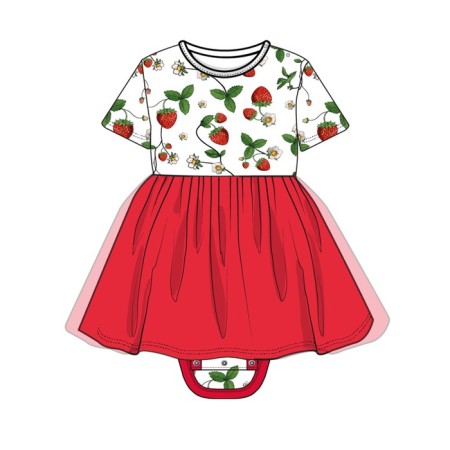 Dress for girl PlayTode, height 92 cm-6
