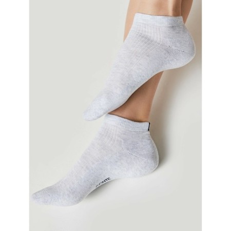 Noski short women's Conte Elegant Active, size 25, color light gray-1