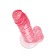 Realistic phallimitator A-Toys by Toyfa Sundo, TPE, Pink, 20 cm