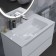 Snow -out sink uperwood modul 80 cm, rectangular