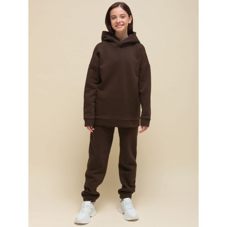 Baby trousers, height 104 cm, chocolate color-7