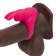 Erective ring with vibration Happy Rabbit, Pink