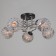 Roxanne chandelier 5he27 40w Black-chromium 60x60x27 cm Bayerlux