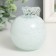 Souvenir Glass in glassbreaker "Apple" h 90 mm white