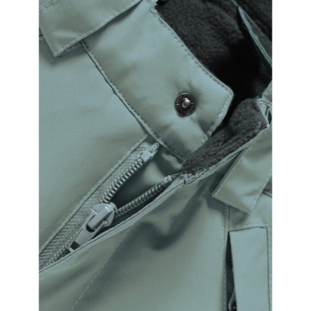 Ski costume for a boy, height 122 cm, brown color-15
