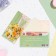 Money envelope "Happy Anniversary!" light green background, 16.5x8.5 cm