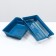 Deep toilet with a mesh of 36 x 25 x 9 cm, blue