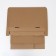 Storage box, brown, 48 x 32.5 x 29.5 cm, set 5 pcs.