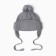 Children's hat, gray color, size 44-46 (9-12 months)