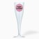 A set of plastic glasses for champagne "Happy Birthday", Party, 150 ml