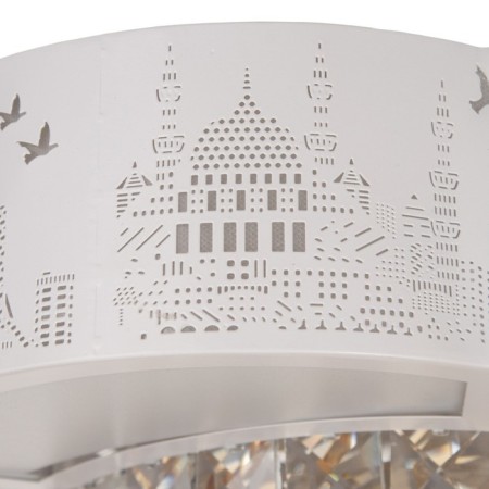 Causteen with PDD "Grande" LED 160W 3000-6000K white 50x50x9 cm Bayerlux-7