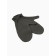 Men's mittens with a folding top with a horseman, khaki color