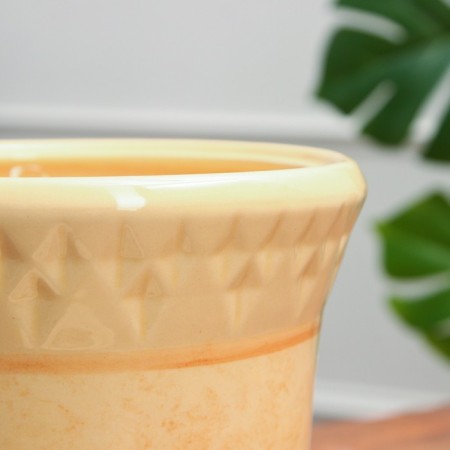 Pot Flower Crete No. 3, beige 3.7 liters-2