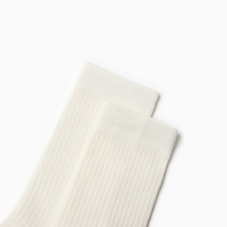 Women's socks long minku, col. ECRU, river 36-39-1