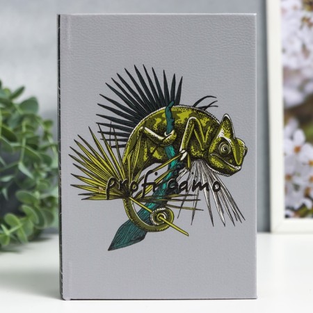 Broke-Kniga tree to the leatherette "iguana" 18x13x4 cm-1
