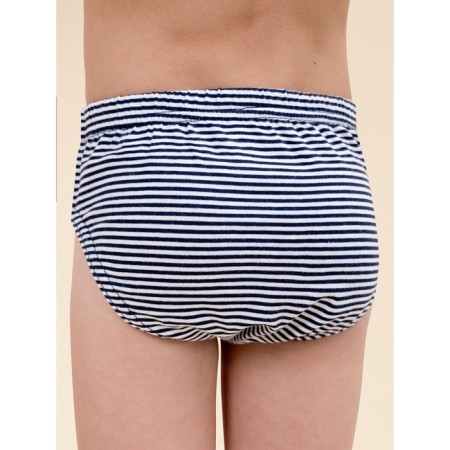 Panties for boys, height 110 cm, blue, dark blue, 3 pcs-4