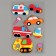 Set of stickers from EVA "Transport", 8 pcs.