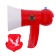 Megaphone "Fireman", 2 modes: siren, loudspeaker, works from batteries