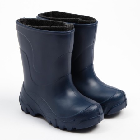 Boots children's insulated, blue color, size 32-33