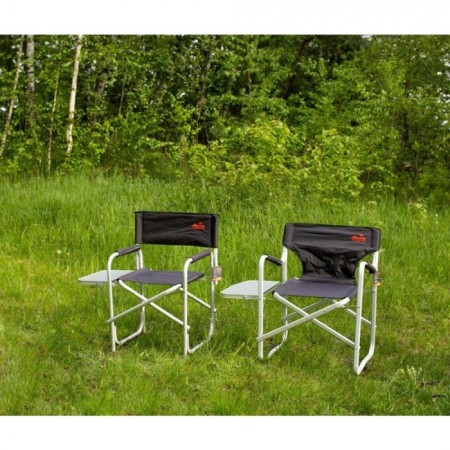 Tourist chair TRAMP TRF-020, directorship with the Lux table, aluminum-5