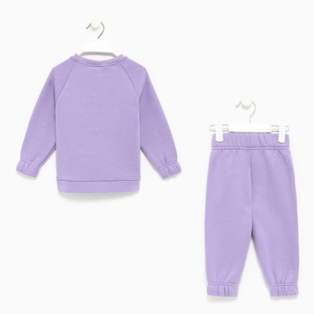 Children's costume with the basis (jumper, trousers) KAFTAN "BASIC Line" R.32 (110-116), lilac-10