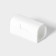A set of clamps for wires, self -adhesive, 20 pcs, white color
