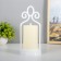 Spinker "candle on the candlestick" LED from batteries 3haaa white 11x11x25 cm Risalux