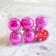 Set of balls plastic D-5 cm, 6 pcs "Fleur"