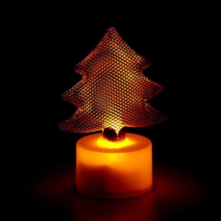 Candle LED "Christmas tree"-4