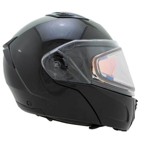 Snowmobile helmet Zox Condor, glass with electric heating, gloss, size XL, black-3