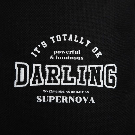 Bag "Darling", 15*3*20, lightning department, belt long, black-5