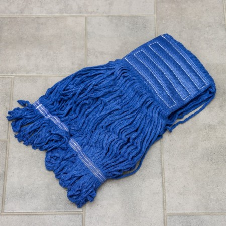 Nozzle for a mop "Kentukki", 350 gr, blue color